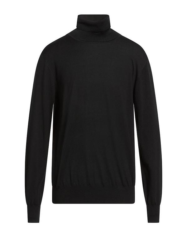 アスペジ メンズ アウター ニット・セータートルネック ASPESI Black ブラック