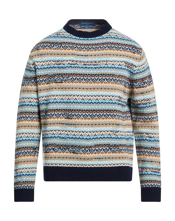 ダニエル フィエゾリ メンズ トップス シャツ プルオーバー DANIELE FIESOLI Azure Blue ブルー