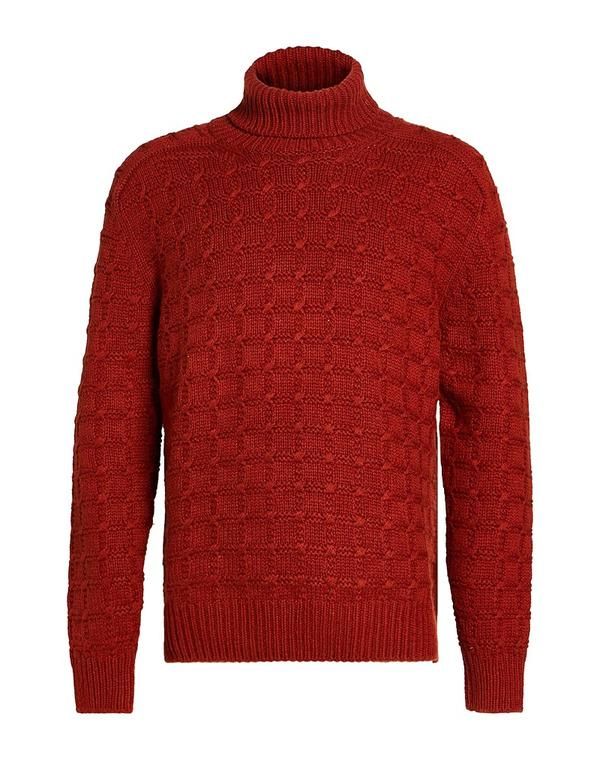ゼニア メンズ アウター ニット・セータートルネック ZEGNA Brick