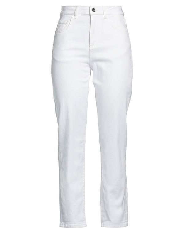 リュージョー レディース ボトムス デニムパンツ ストレートレッグ LIU JO White ホワイト 22,792円