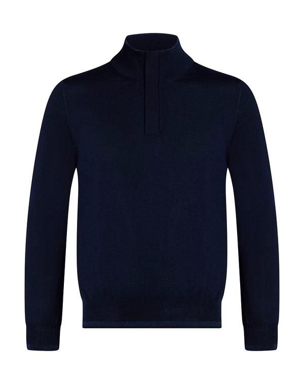 カナーリ メンズ アウター カーディガン ファスナー付きニット CANALI Navy ネイビー 52,680円