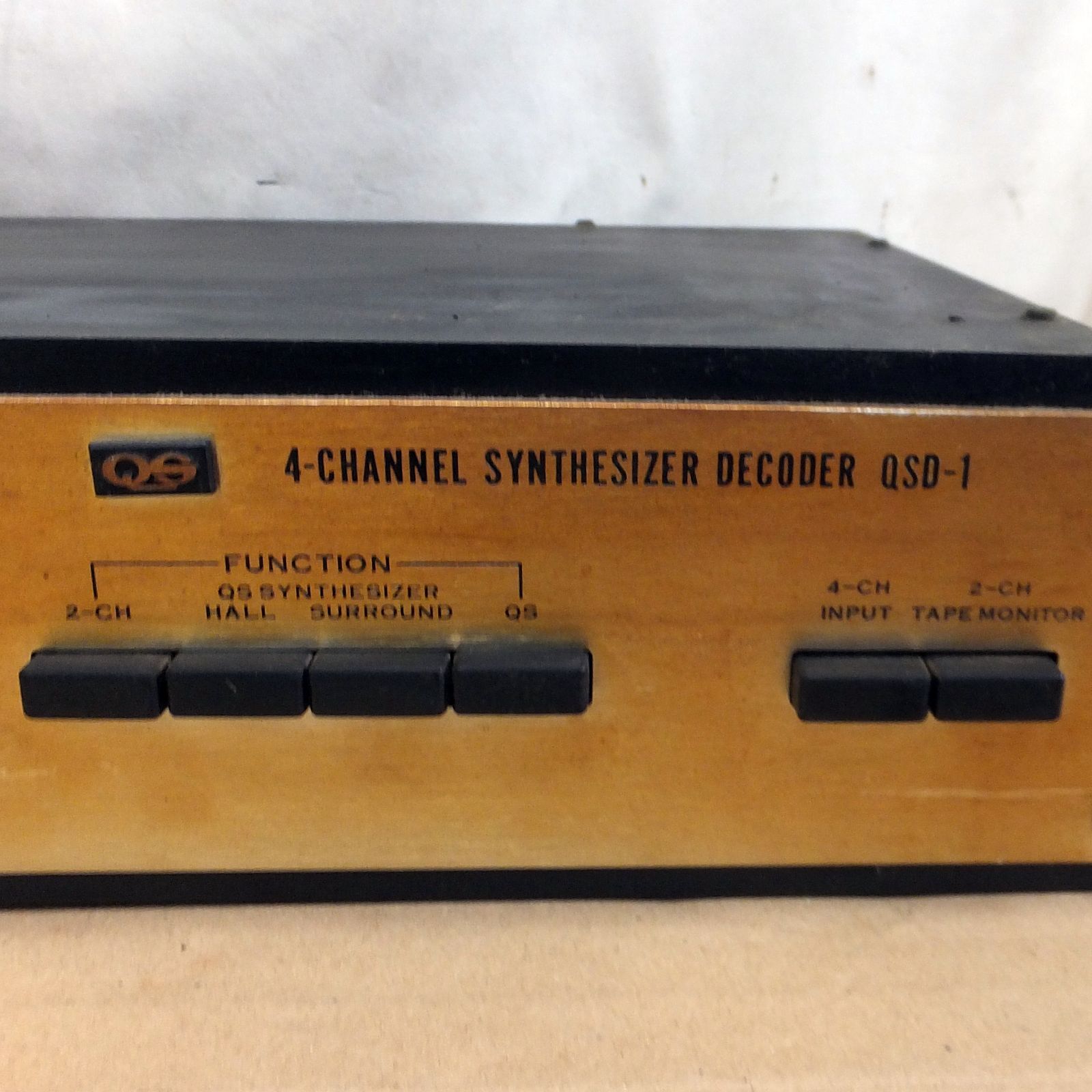 S478【現状特価】名機 Sansui 山水 4-CHANNEL SYNTHESIZER DECODER QSD