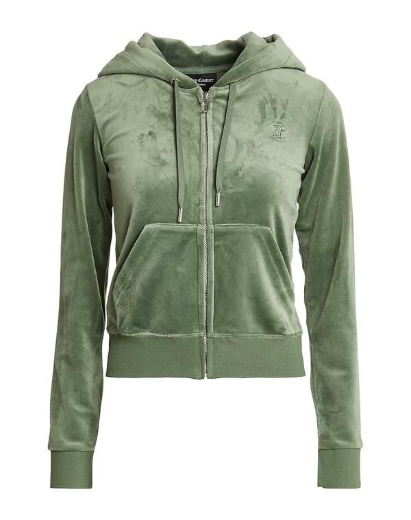 ジューシークチュール レディース アウター パーカー・スウェット JUICY COUTURE Military Green グリーン 18,536円