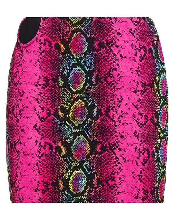 ヴェルサーチ レディース ボトムスカート VERSACE Magenta マゼンタ