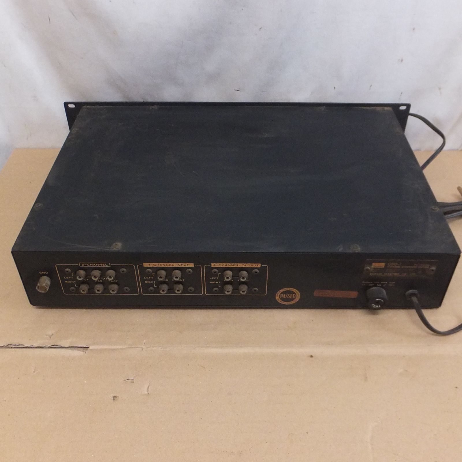 S478【現状特価】名機 Sansui 山水 4-CHANNEL SYNTHESIZER DECODER QSD