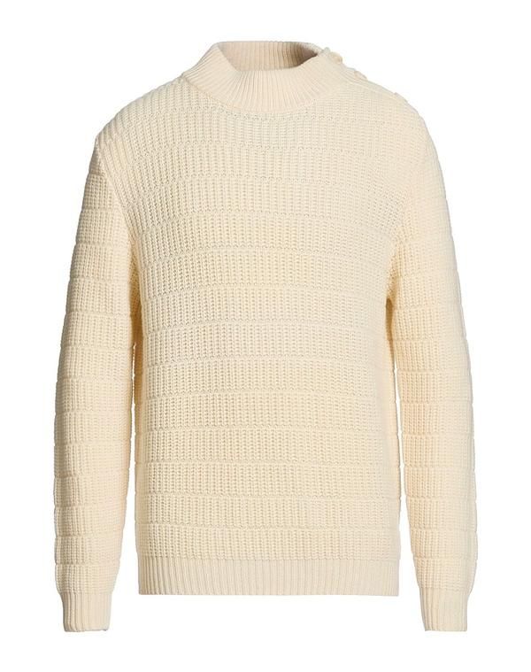 PT トリノ メンズ アウター ニット・セータートルネック PTorinoff White オフホワイト
