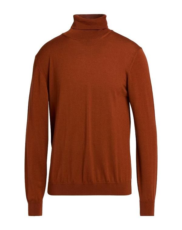 ダニエル フィエゾリ メンズ アウター ニット・セータートルネック DANIELE FIESOLI Camel キャメル