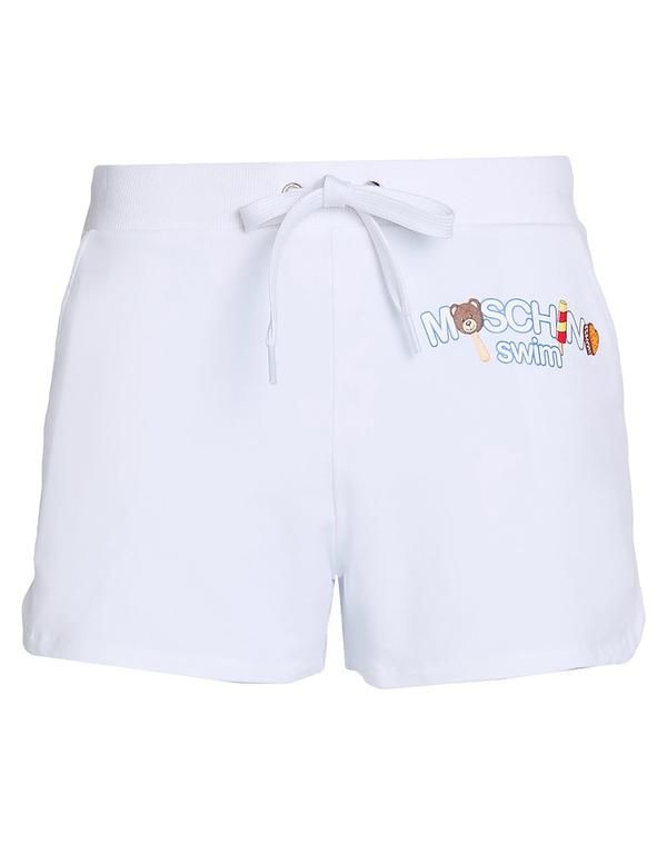 モスキーノ レディース 水着 ボトムスのみ ビーチドレス MOSCHINO White ホワイト
