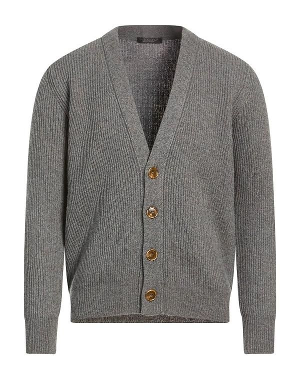 アラゴナ メンズ アウター カーディガン ARAGONA Light Gray グレー 59,880円