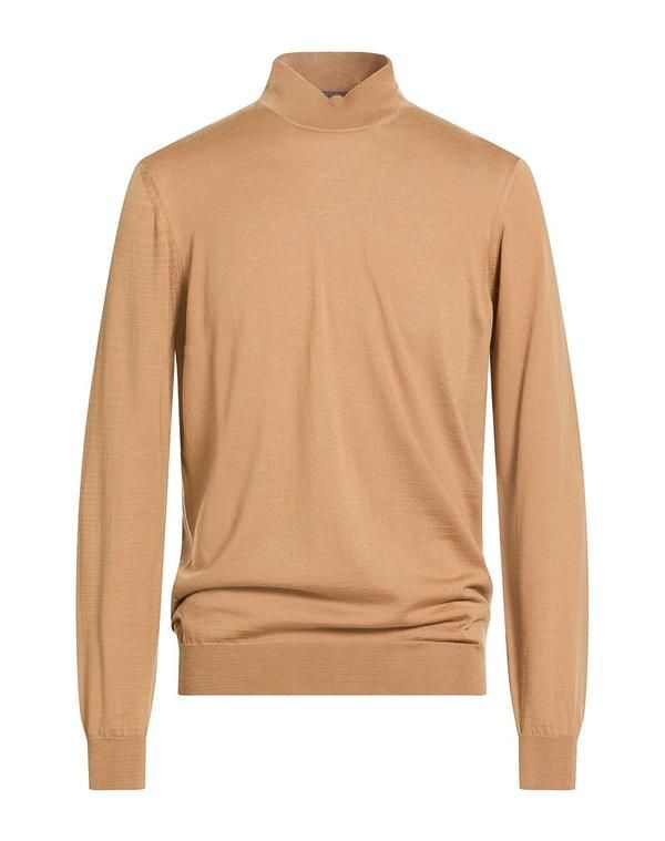 ドルモア メンズ アウター ニット・セータートルネック DRUMOHR Camel キャメル