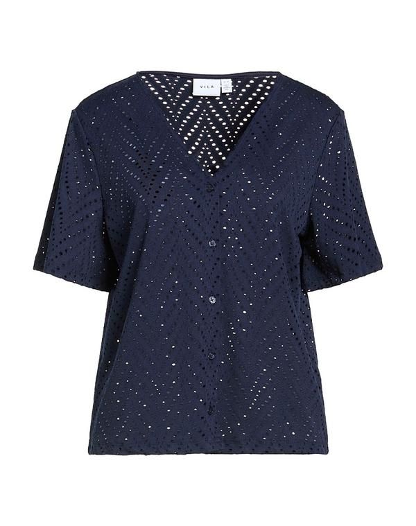 ヴィラ レディース アウター カーディガン VILA Midnight Blue ブルー