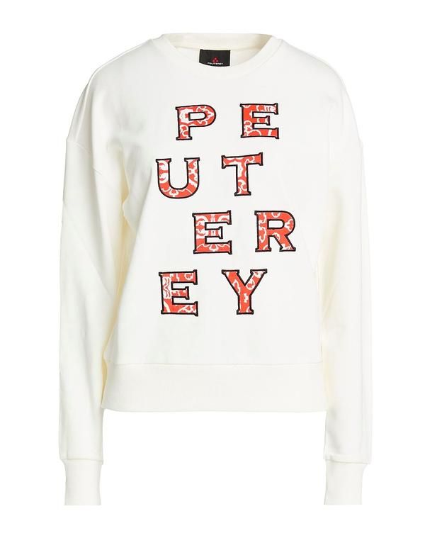 ピューテリー レディース アウター パーカー・スウェット PEUTEREY White ホワイト