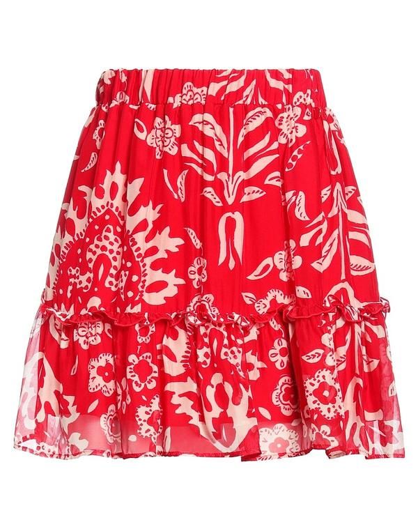 リュージョー レディース ボトムスカート LIU JO Red レッド