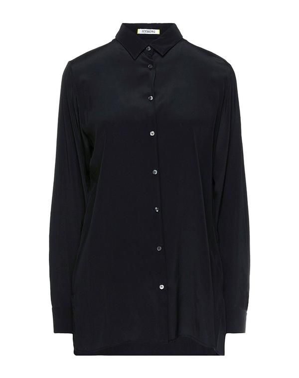 アイスバーグ レディース トップス シャツ ICEBERG Black ブラック