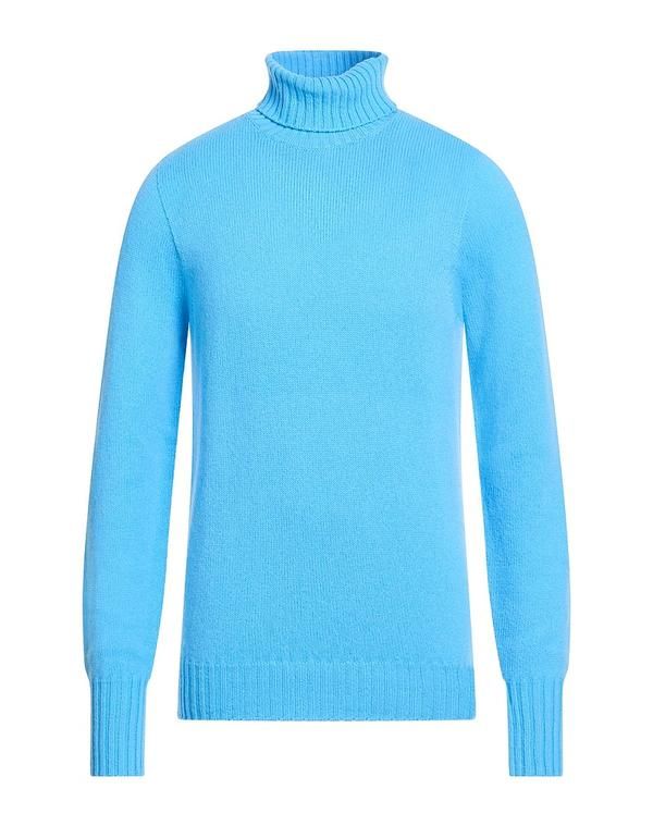ドルモア メンズ アウター ニット・セータートルネック DRUMOHR Azure Blue ブルー 27,170円