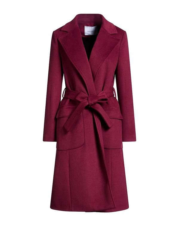 フラコミーナ レディース アウター コート FRACOMINA Bordeaux