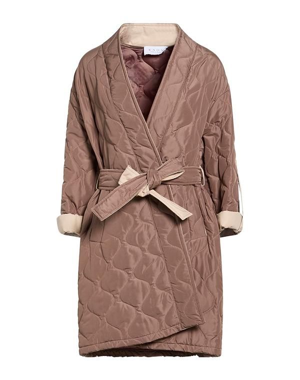 カオス レディース アウター ジャケット・ブルゾン パファージャケット KAOS Taupe トープ