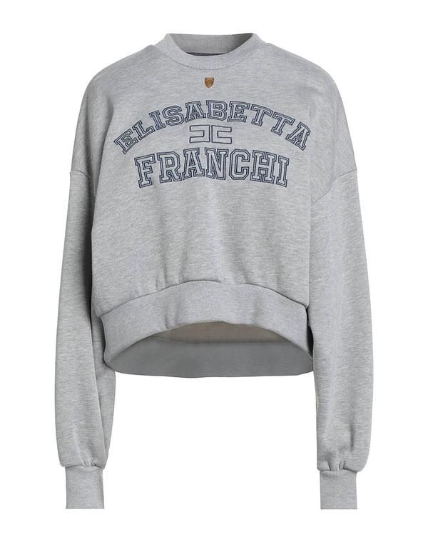 エリザベッタフランキ レディース アウター パーカー・スウェット ELISABETTA FRANCHI Light Gray グレー 44,070円