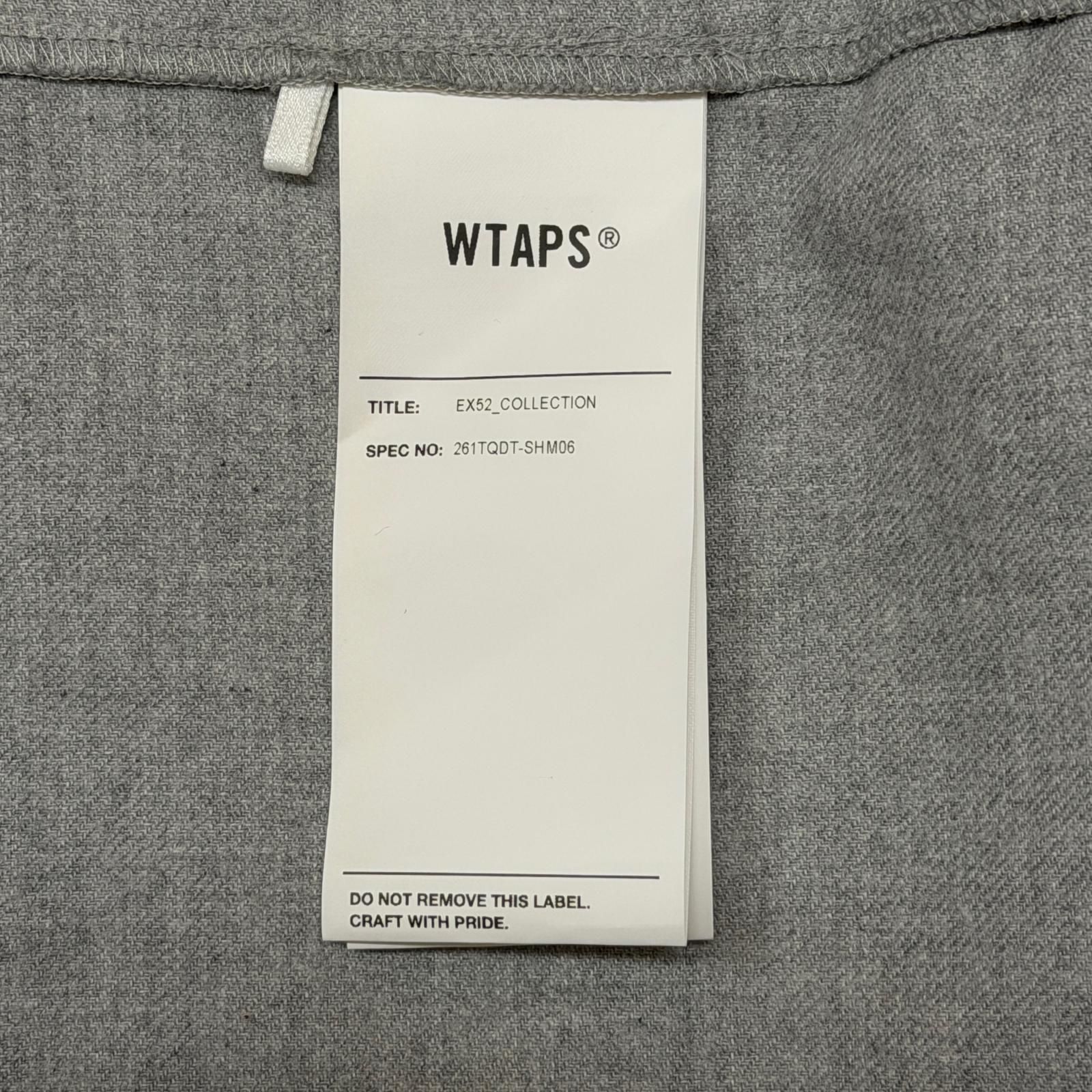 WTAPS 26SS LEAGUE / SS / COTTON. TWILL ベースボールシャツ ダブル
