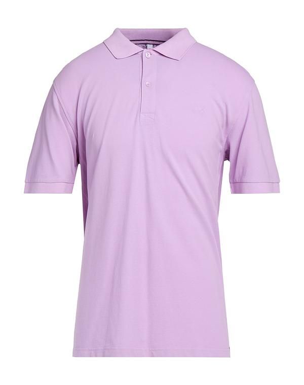サンシックスティーエイト メンズ トップス ポロシャツ SUN 68 Lilac ライラック