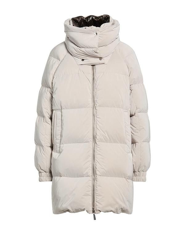 ムーレー レディース アウター ジャケット・ブルゾン パファージャケット MOORER Light Gray グレー