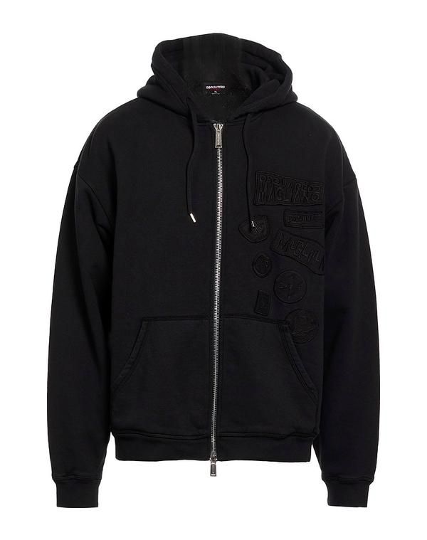 ディースクエアード メンズ アウター パーカー・スウェット DSQUARED2 Black ブラック