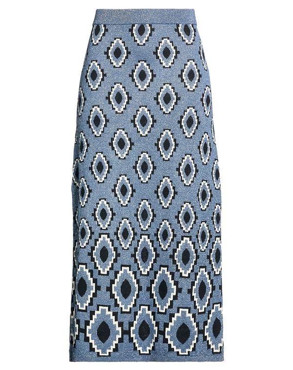 ヴィラ レディース ボトムスカート VILA Blue Gray グレー