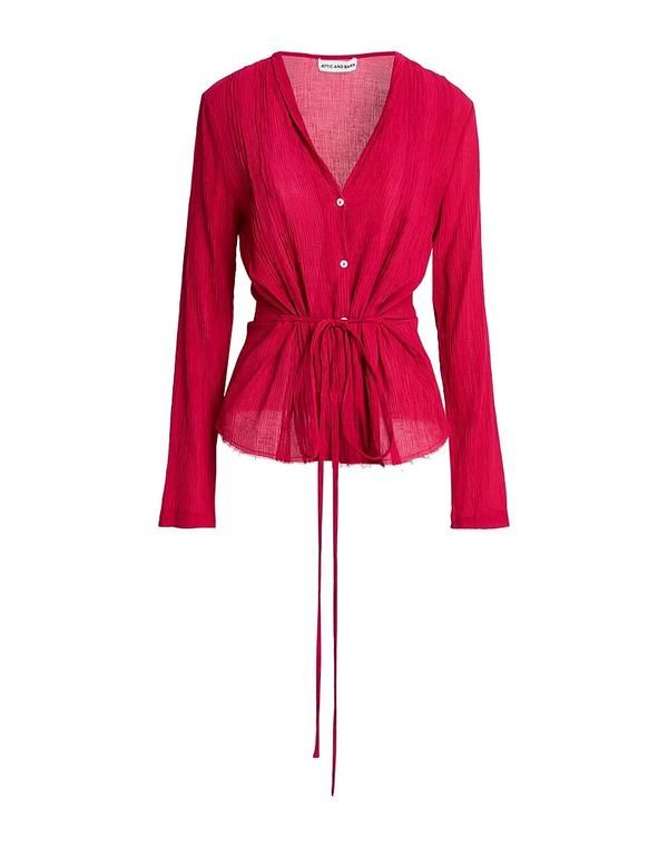 アティックアンドバーン レディース トップス シャツ ATTIC AND BARN Fuchsia フューシャ