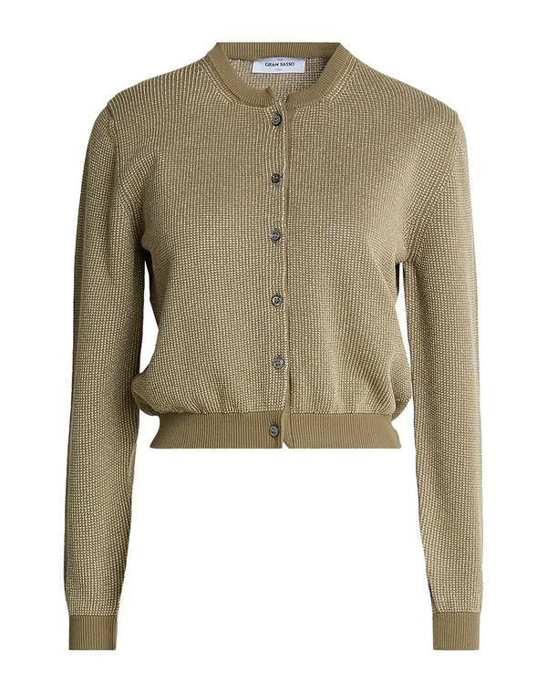 グランサッソ レディース アウター カーディガン GRAN SASSO Khaki カーキ 30,420円