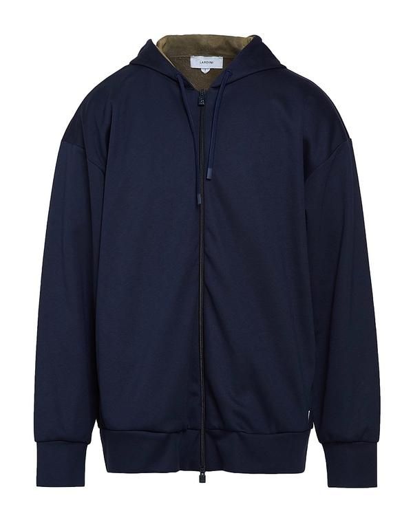 ラルディーニ メンズ アウター パーカー・スウェット LARDINI Navy ネイビー
