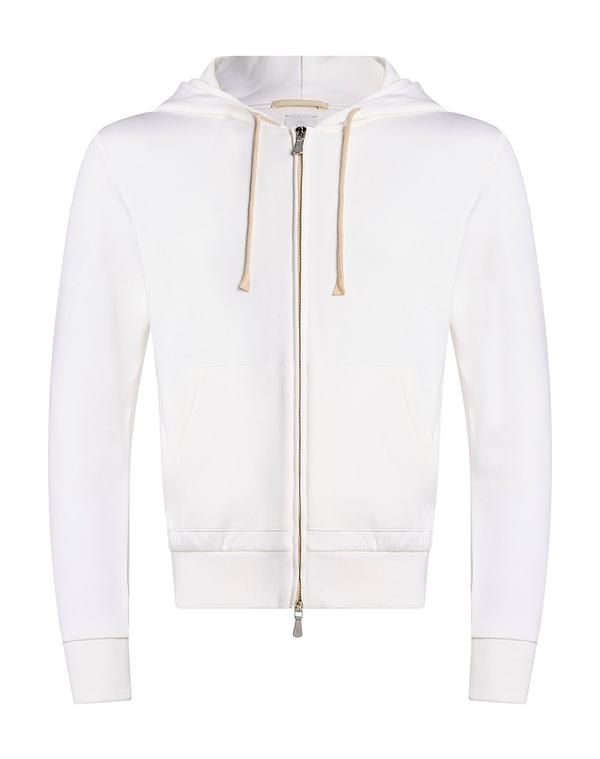 イレブンティ メンズ アウター パーカー・スウェット ELEVENTY Ivory アイボリー