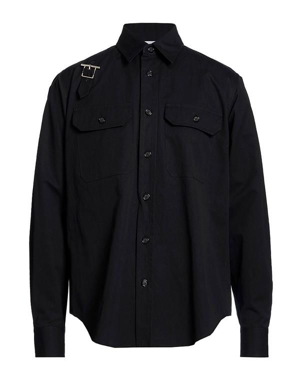マックイーン メンズ トップス シャツ MCQUEEN Black ブラック