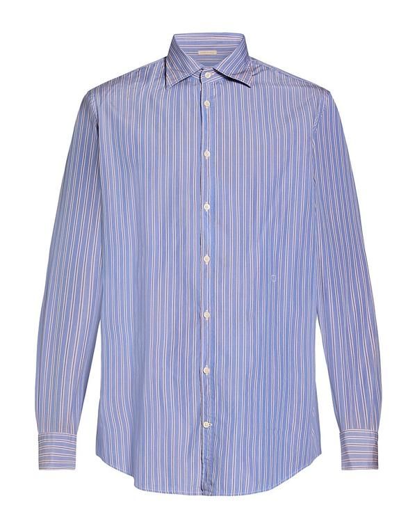マッシモアルバ メンズ トップス シャツ MASSIMO ALBA Blue Gray グレー 45,370円