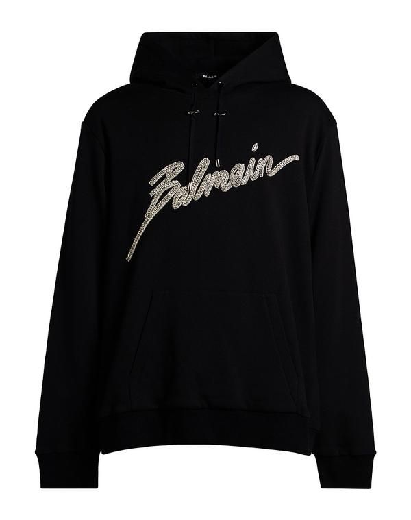 バルマン メンズ アウター パーカー・スウェット BALMAIN Black ブラック 195,900円
