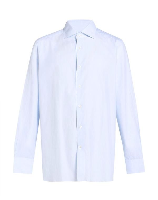 ゼニア メンズ トップス シャツ ZEGNA Sky Blue ブルー 50,880円
