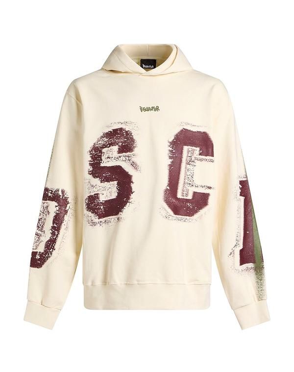 ディスクレーマー メンズ アウター パーカー・スウェット DISCLAIMER Off White オフホワイト