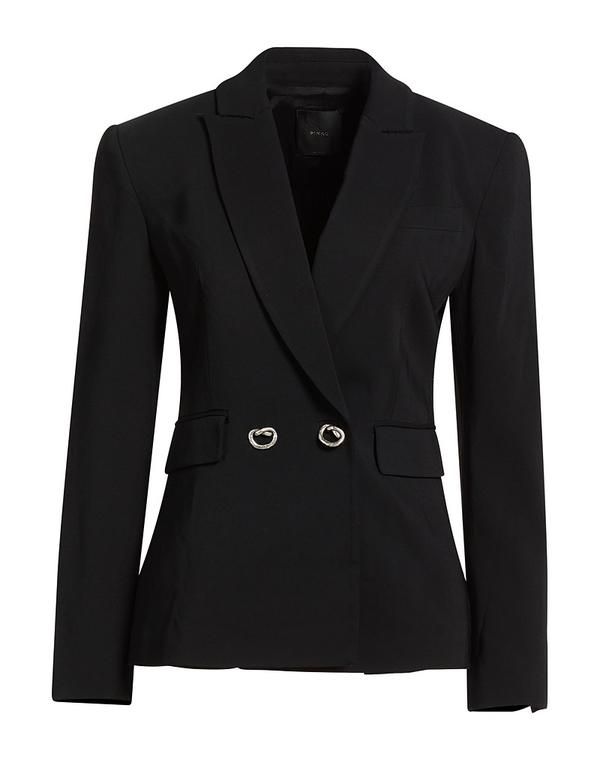 ピンコ レディース アウター ジャケット・ブルゾン テーラードジャケット PINKO Black ブラック