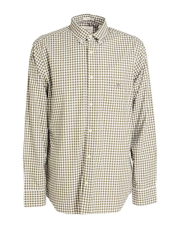 ガント メンズ トップス シャツ GANT Khaki カーキ
