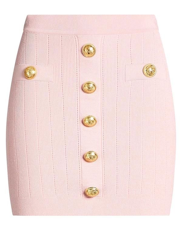 バルマン レディース ボトムスカート BALMAIN Pink ピンク