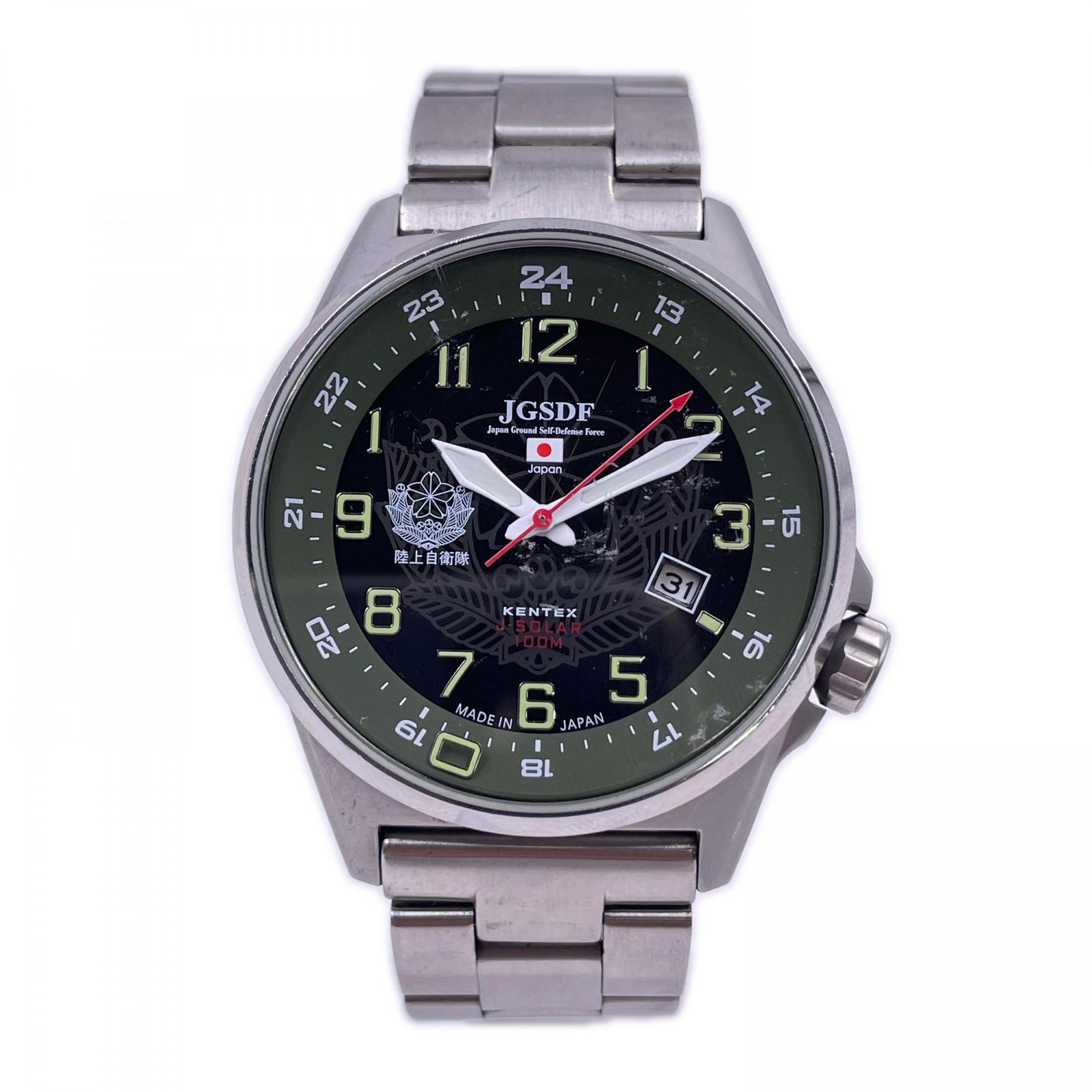 7G030KENTEX ケンテックス 陸上自衛隊モデル JSDF STANDARD S715M 腕時計 メンズ ソーラー 中古【動⚪︎】