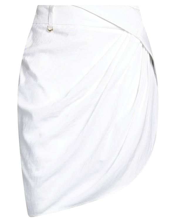 ジャクエムス レディース ボトムスカート JACQUEMUS White ホワイト