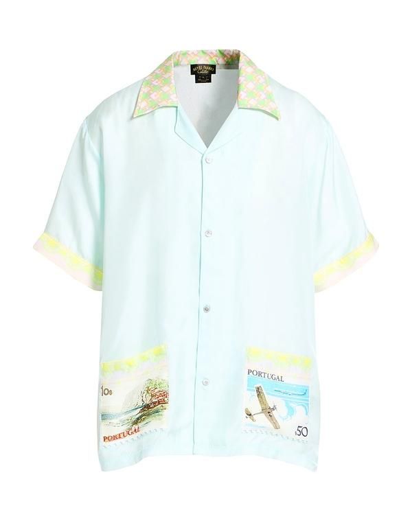 キャミラ メンズ トップス シャツ CAMILLA Sky Blue ブルー