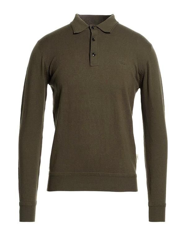 リュージョマン メンズ トップス シャツ プルオーバー LIU JO MAN Military Green グリーン