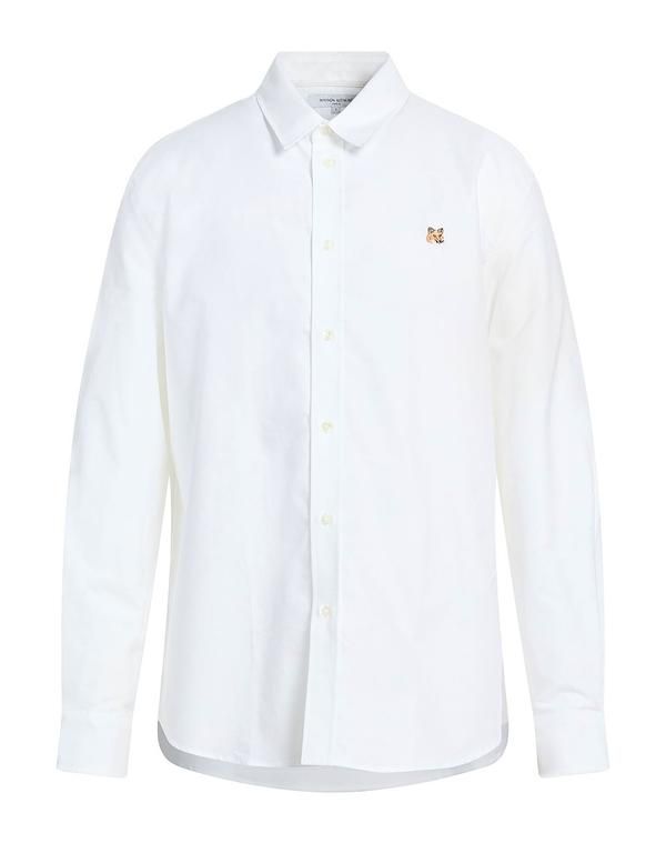 メゾンキツネ メンズ トップス シャツ MAISON KITSUN White ホワイト