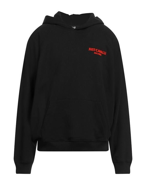 ジャストカバリ メンズ アウター パーカー・スウェット JUST CAVALLI Black ブラック