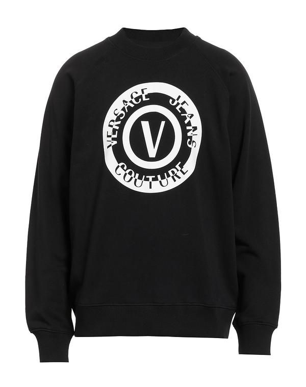 ヴェルサーチ メンズ アウター パーカー・スウェット VERSACE JEANS COUTURE Black ブラック 13,831円