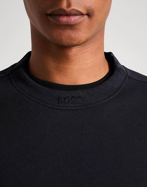 ボス メンズ アウター パーカー・スウェット BOSS Midnight Blue ブルー