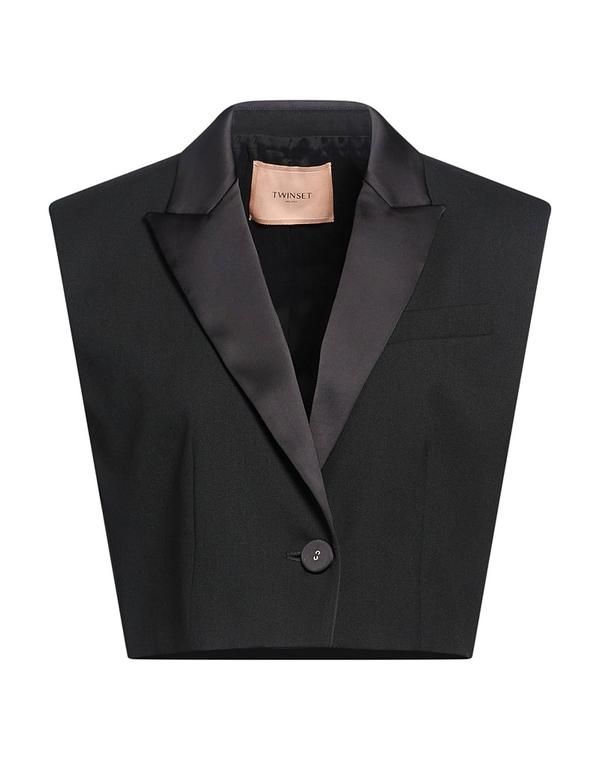 ツインセット レディース トップス ベスト ジレ TWINSET Black ブラック