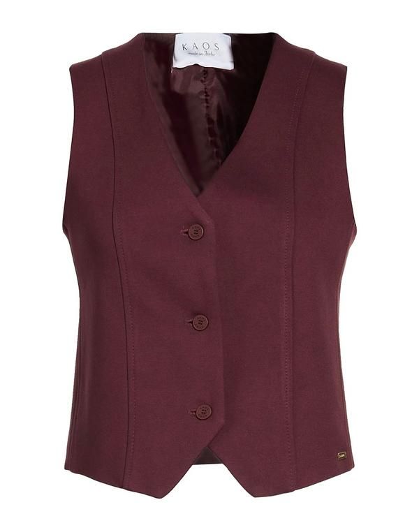 カオス レディース トップス ベスト ジレ KAOS Bordeaux