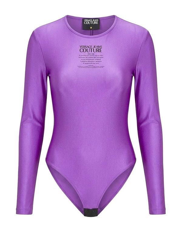 ヴェルサーチ レディース トップス シャツ VERSACE JEANS COUTURE Purple パープル
